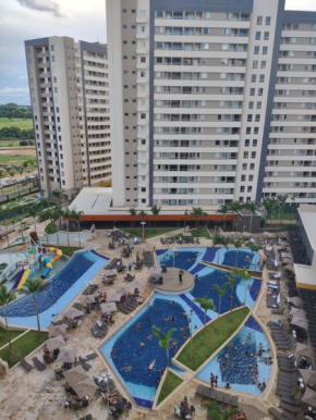 Solar das Águas Park Resort - Apartamento em Olímpia para 5 pessoas